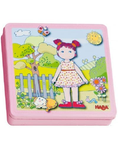 Детска магнитна игра Haba - Облечи Лили