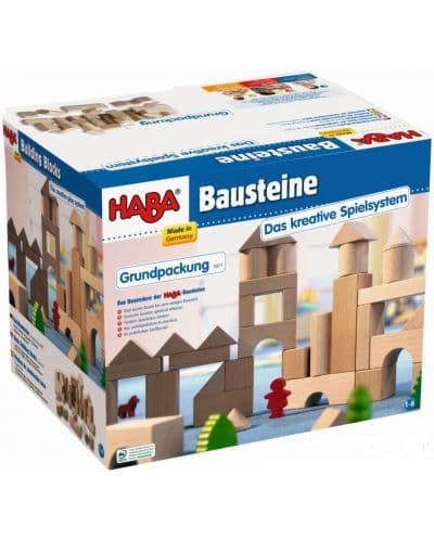 Дървени кубчета Haba - 26 части