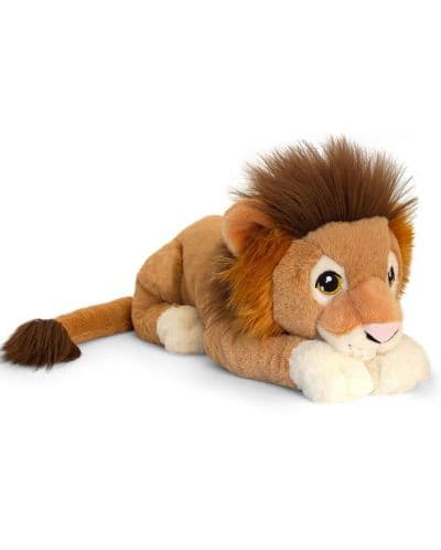 Плюшена играчка Keel Toys Keeleco - Лъвче, 35 cm