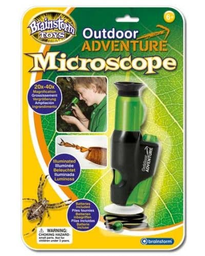 Образоваелна играчка Brainstorm Outdoor Adventure - Микроскоп