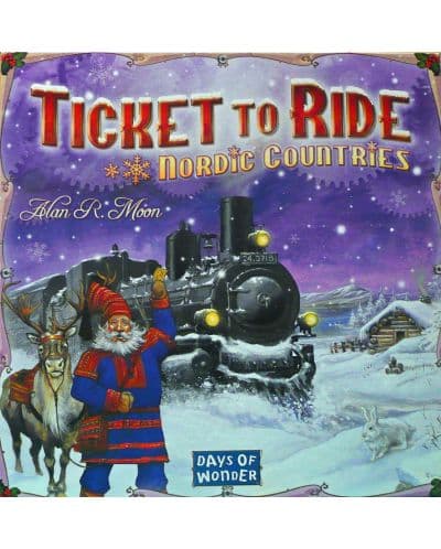 Настолна игра Ticket to Ride: Nordic Countries - Семейна