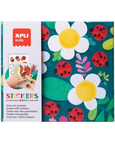 Игра със стикери Apli - Калинка