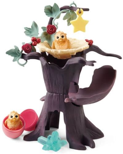 Фигурка Schleich Bayala - Бебета сови в гнездо