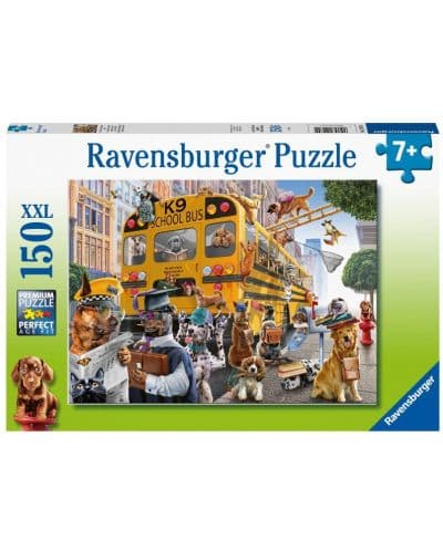 Пъзел Ravensburger от 150 XXL части - Домашни любимци на училище