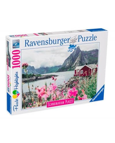 Пъзел Ravensburger от 1000 части - Лофотен, Норвегия