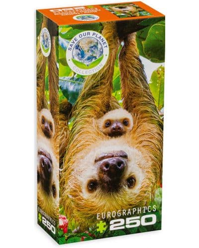 Пъзел Eurographics от 250 части - Ленивци
