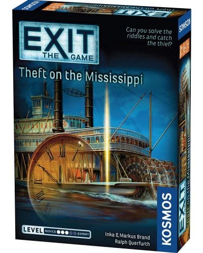 Настолна игра Exit: The Theft on the Mississippi - Кооперативна