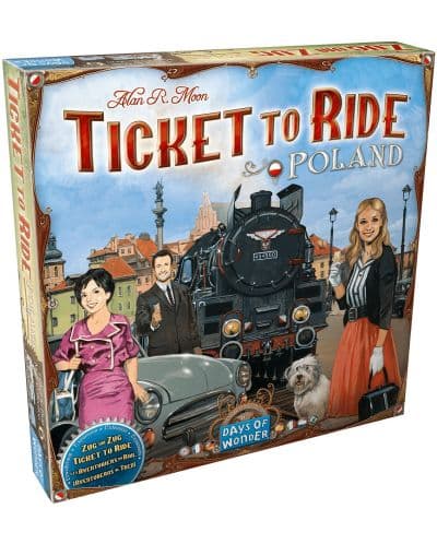 Разширение за настолна игра Ticket to Ride - Poland