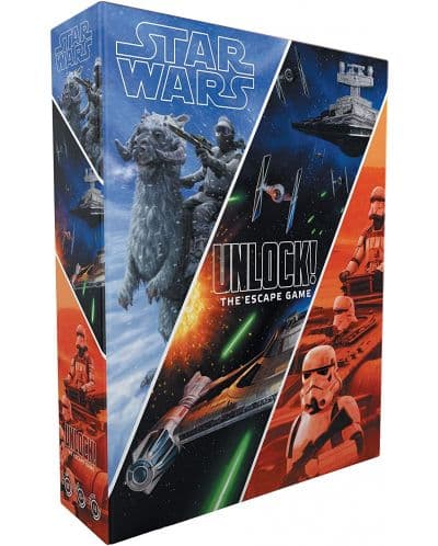 Настолна игра Unlock! Star Wars Escape Game - Кооперативна