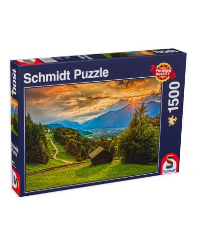 Пъзел Schmidt от 1500 части - Залезът