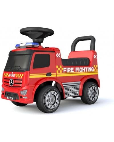 Кола за бутане Moni Mercedes Benz - Antos Fire, червена