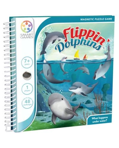 Детска магнитна игра Smart Games - Flippin Dolphins