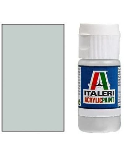 Акрилна боя Italeri - Gloss Silver (4678AP), 20 ml