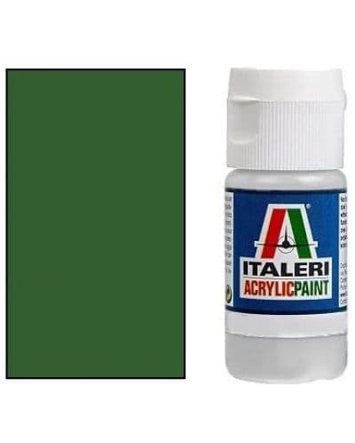 Акрилна Боя Italeri - Flat Grey Green (4301AP), 20 ml