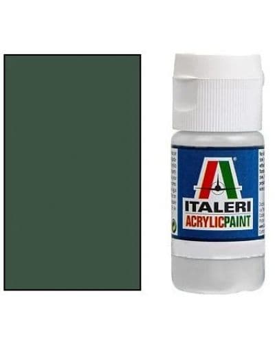 Акрилна боя Italeri - Flat Russian Armor Green (4807AP), 20 ml