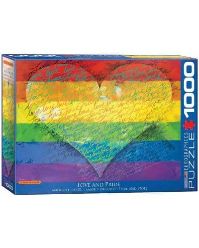 Пъзел Eurographics от 1000 части - Любов