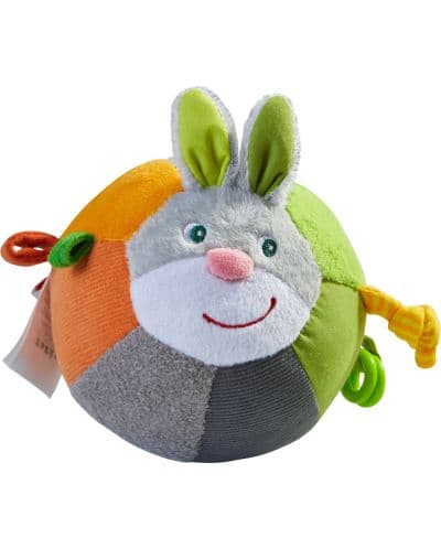 Mека бебешка топка Haba, Заек