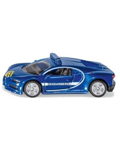 Метална количка Siku - Bugatti Chiron Gendamerie