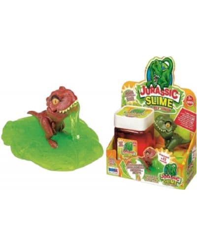 Фигура RS Toys Jurassic - Мини динозавър T-Rex със слайм
