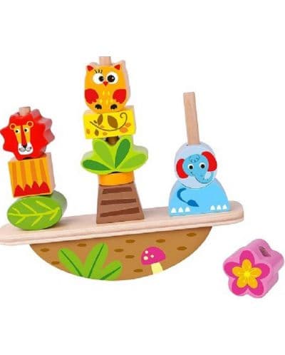 Дървена низанкаTooky toy - 3 в 1
