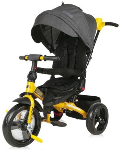 Триколка с EVA гуми Lorelli - Jaguar, Black &amp; Yellow