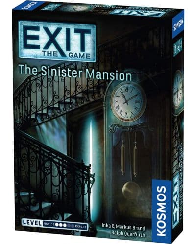 Настолна игра Exit: The Sinister Mansion - Кооперативна