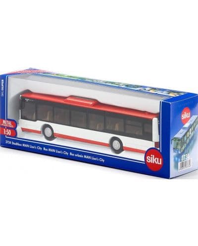 Детска играчка Siku - Bus man lion's city