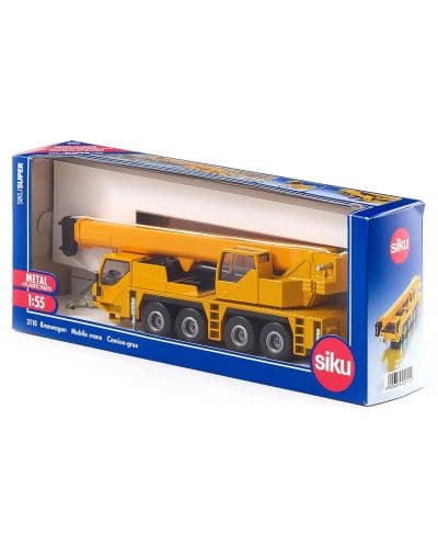 Детска играчка Siku - Пожарна кола с подвижен кран, 1:55