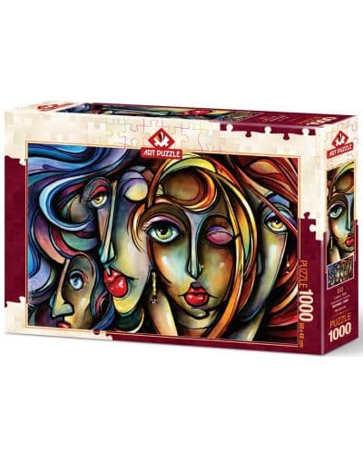 Пъзел Art Puzzle от 1000 части - Женски фигури