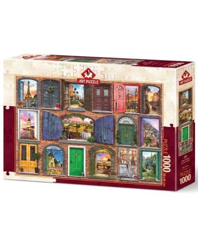 Пъзел Art Puzzle от 1000 части - Приказни врати