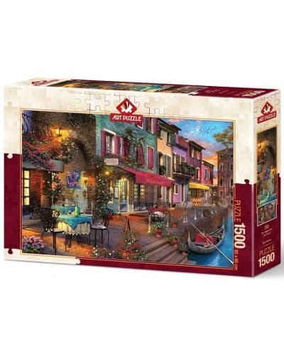 Пъзел Art Puzzle от 1500 части - Китни сгради