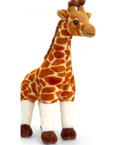 Eкологична плюшена играчка Keel Toys Keeleco - Жираф, 40 cm