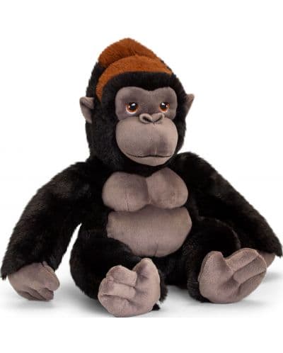 Eкологична плюшена играчка Keel Toys Keeleco - Горила, 20 cm