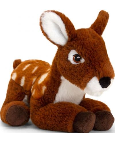 Екологична плюшена играчка Keel Toys Keeleco - Елен, 22 cm