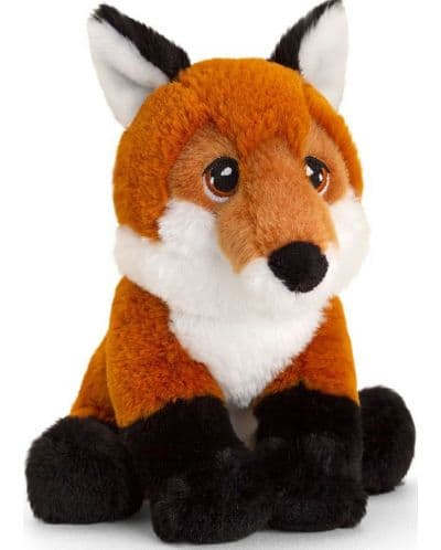 Екологична плюшена играчка Keel Toys Keeleco - Лисица, 18 cm