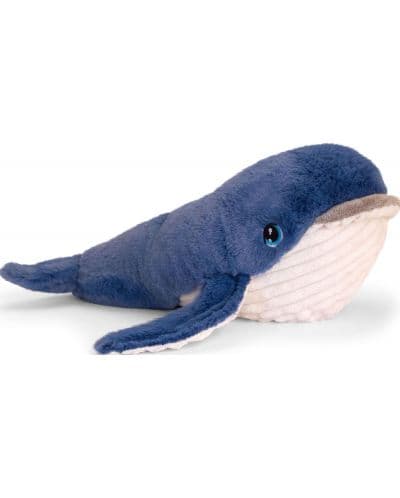Екологична плюшена играчка Keel Toys Keeleco - Кит, 25 cm