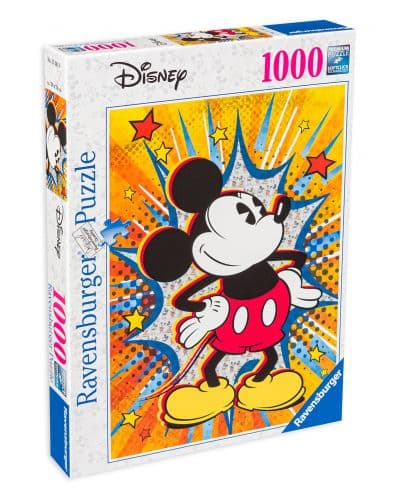 Пъзел Ravensburger от 1000 части - Ретро Мики