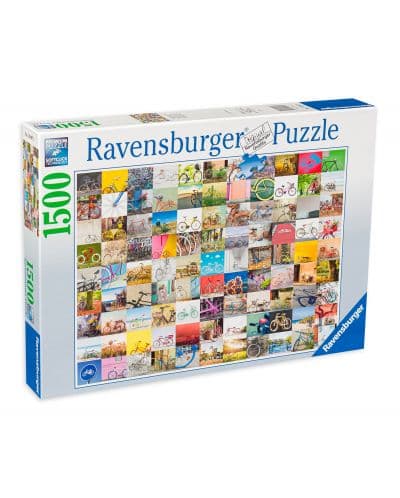 Пъзел Ravensburger от 1500 части - Велосипеди