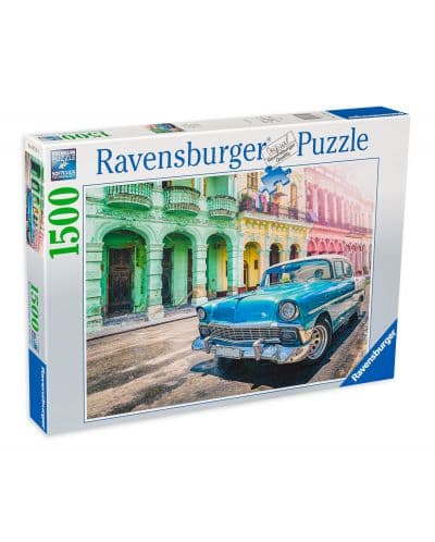 Пъзел Ravensburger от 1500 части - Кола в Куба