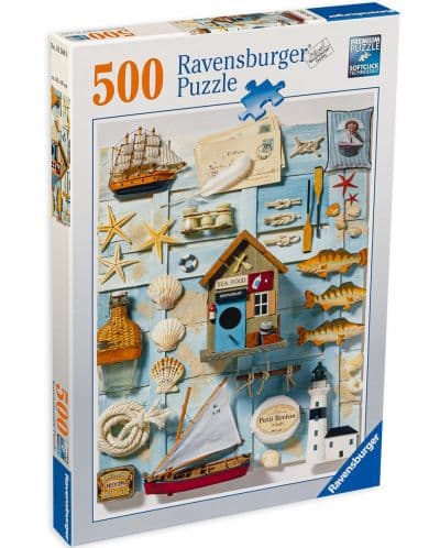 Пъзел Ravensburger от 500 части - Морски усет