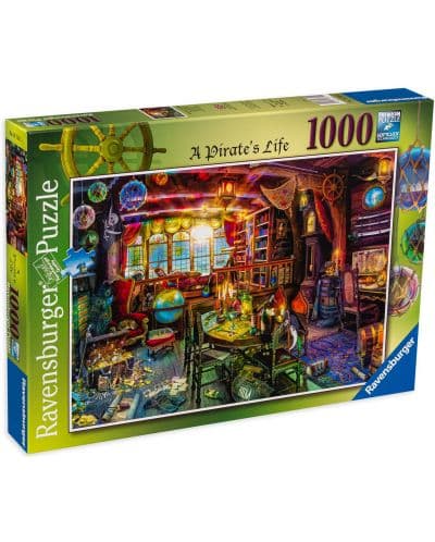 Пъзел Ravensburger от 1000 части - Животът на пират