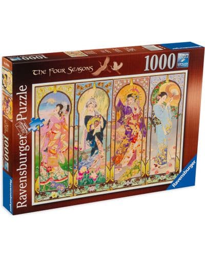 Пъзел Ravensburger от 1000 части - Четирите сезона