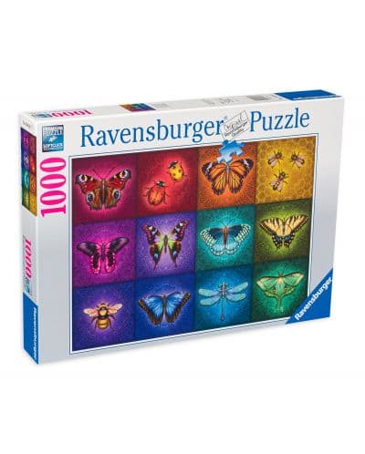 Пъзел Ravensburger от 1000 части - Крилати животинки