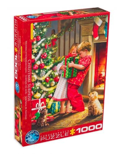 Пъзел Eurographics от 1000 части - Коледна изненада
