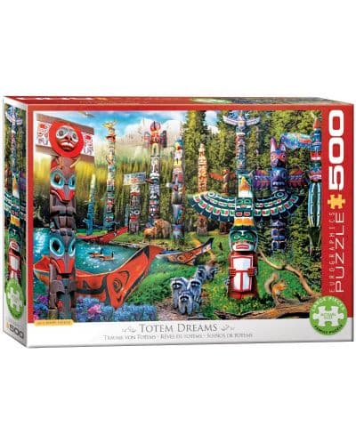 Пъзел Eurographics от 500 части - Тотем