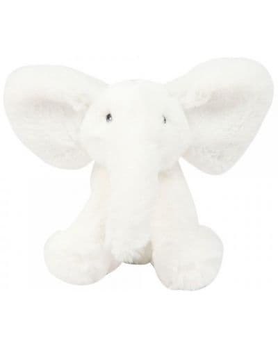 Текстилна играчка Widdop - Bambino, White Elephant, 13 cm