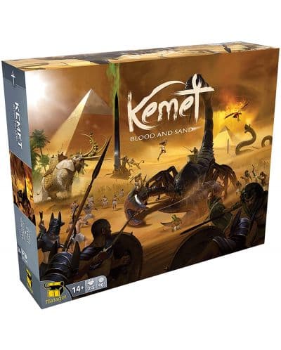 Настолна игра Kemet: Blood &amp; Sand - стратегическа