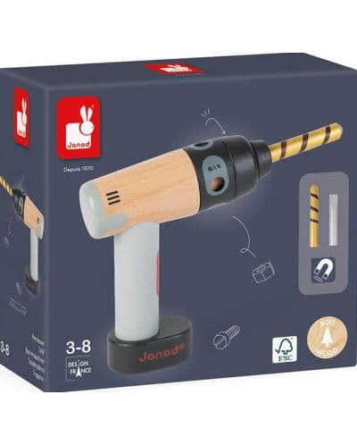 Детска играчка Janod Brico Kids - Бормашина