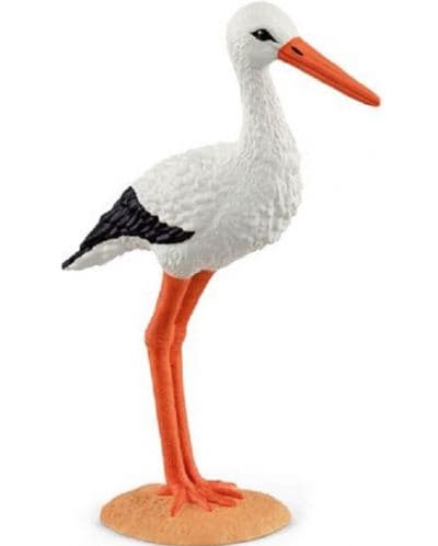 Фигурка Schleich Farm World - Изправен щъркел
