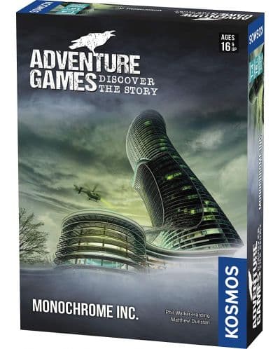 Настолна игра Adventure Games - Monochrome Inc - Кооперативна